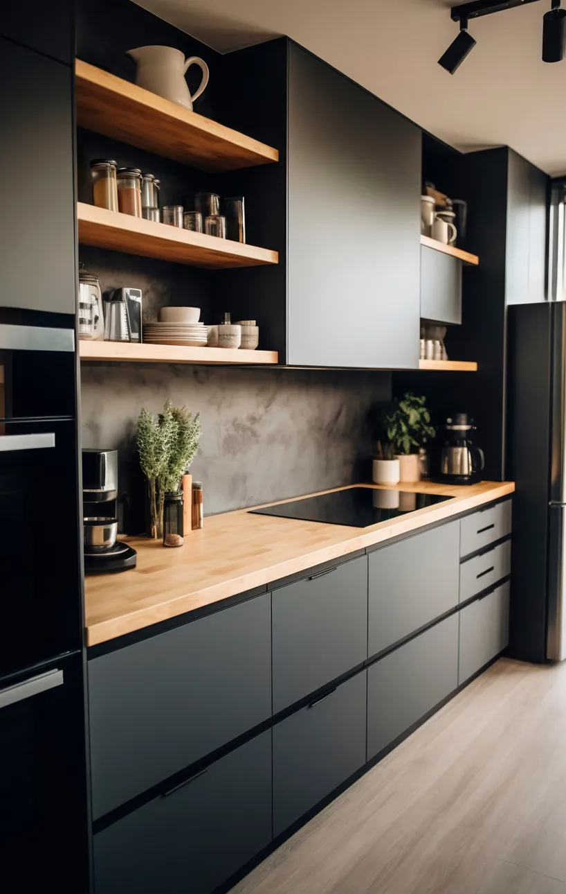 Interior paint contractors in Woodstock VT - kitchen painting project